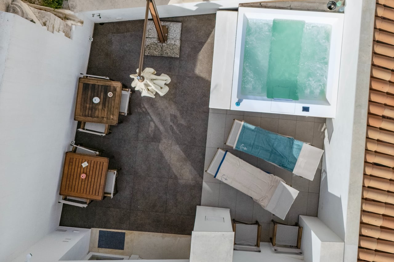 Jacuzzi in Terrazza